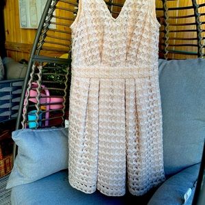 BCBG lace mini dress